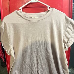 Home Essentials Women's Short Sleeve Top in Soft Lavender